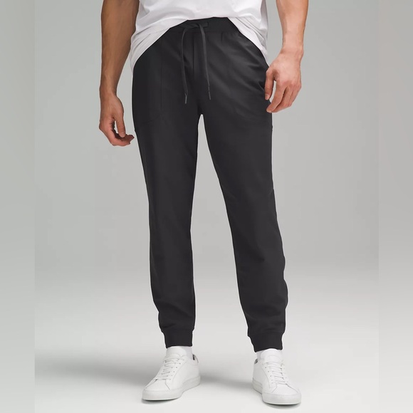 Lululemon ABC Jogger Skinny Black Track Pants Joggers Mens - Picture 1 of 7